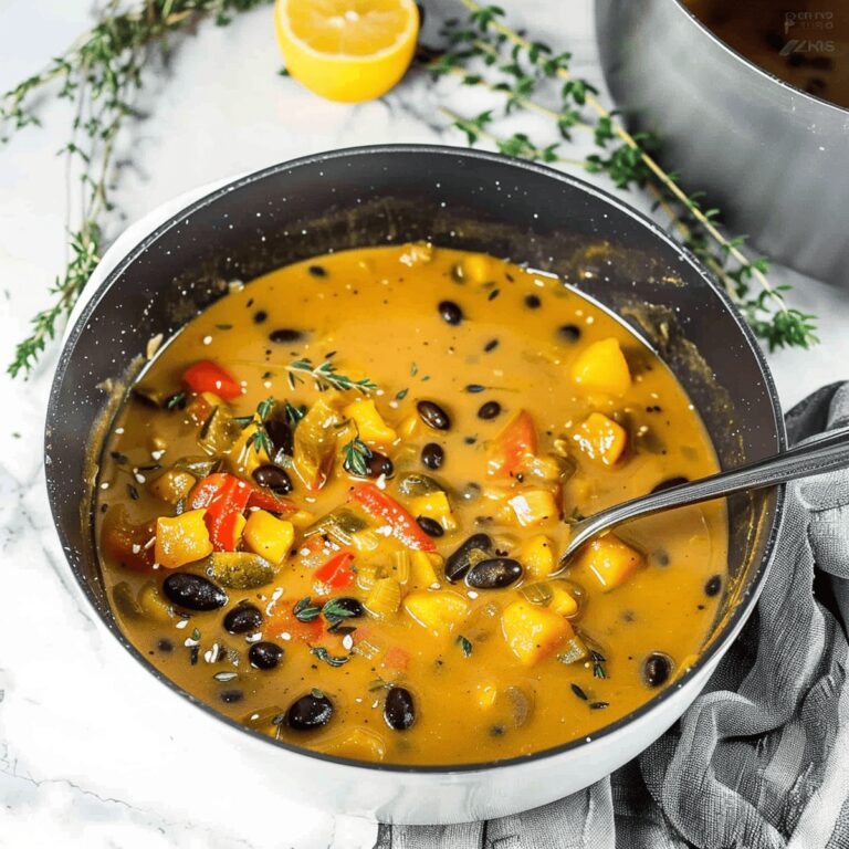 Hearty Black Bean Butternut Squash Stew Recipe