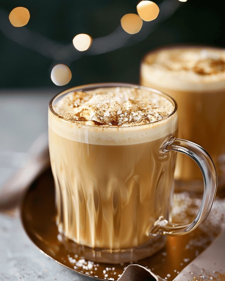 Cozy Eggnog Latte Recipe