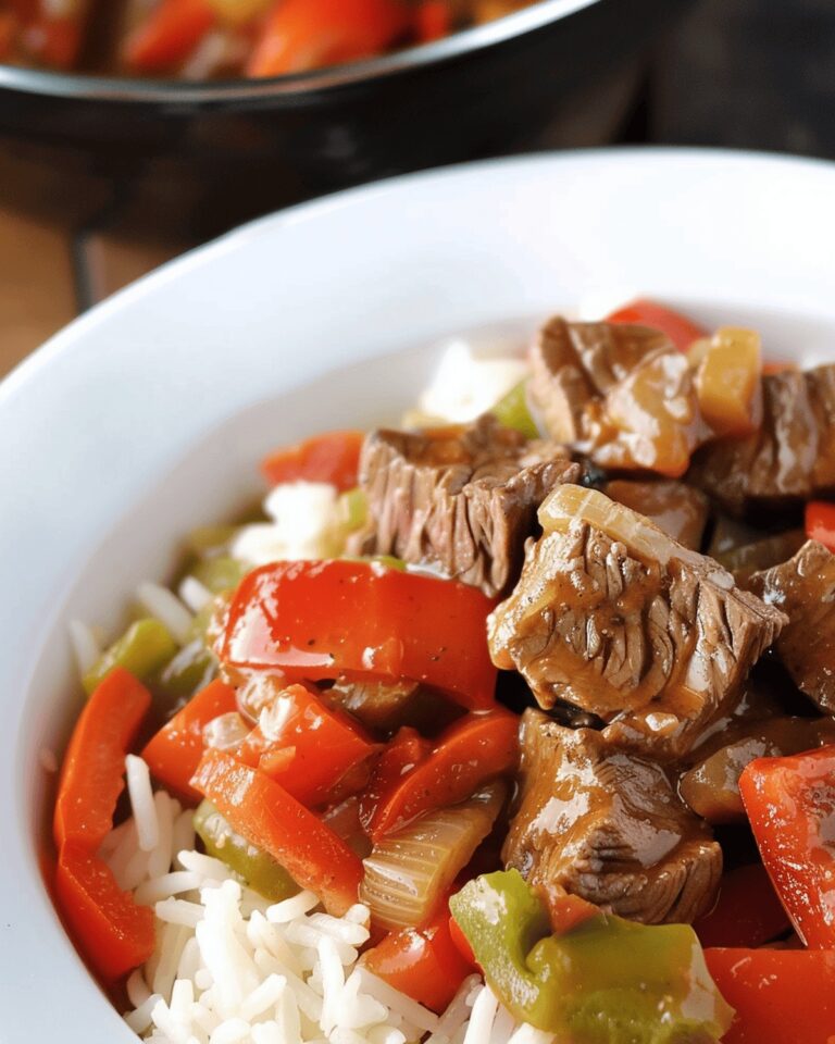 Peppered Steak Delight Recipe