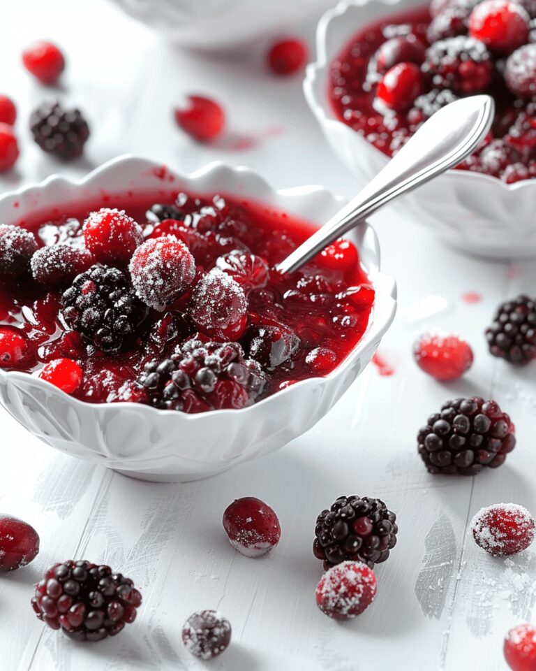 Luscious Blackberry Cranberry Delight Recipe