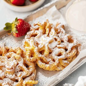 Crispy Classic Funnel Cake Recipe