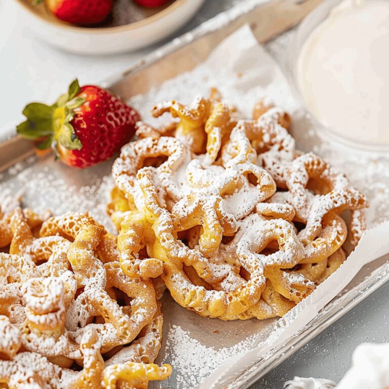 Crispy Classic Funnel Cake Recipe