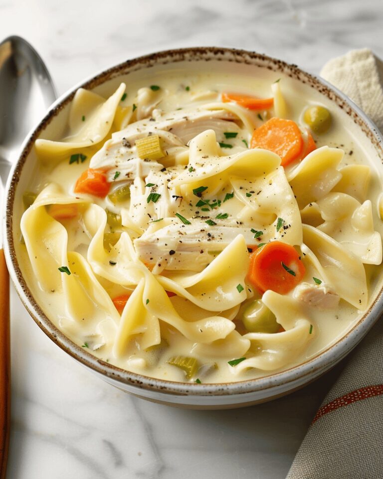 Creamy Chicken Noodle Delight Recipe