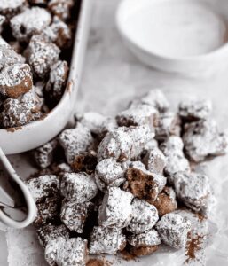 Sinful Vegan Chocolate Cashew Muddy Buddies Recipe