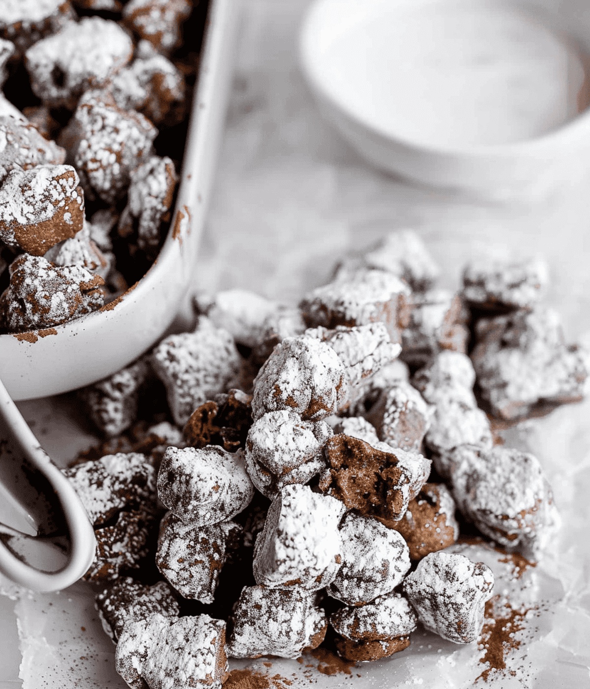 Sinful Vegan Chocolate Cashew Muddy Buddies Recipe