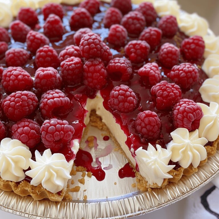 Raspberry Cream Pie Recipe