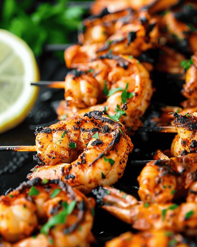 Smoky Spicy Grilled Shrimp Recipe