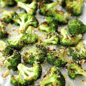 Roasted Broccoli With Parmesan And Lemon Recipe