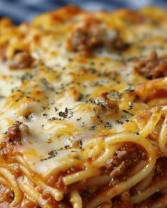 Creamy Spaghetti Bake Delight Recipe