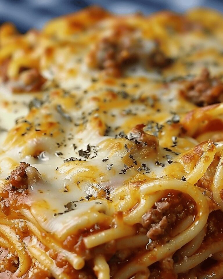 Creamy Spaghetti Bake Delight Recipe