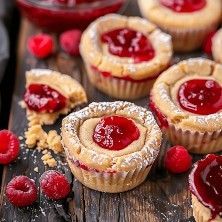Peanut Butter & Jelly Cookie Cups Recipe