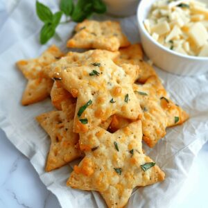 Parmesan Cheddar Basil Bites Recipe