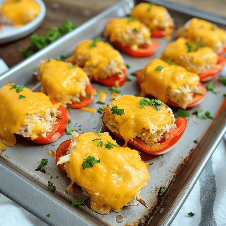 Keto Tuna Melt Poppers Recipe