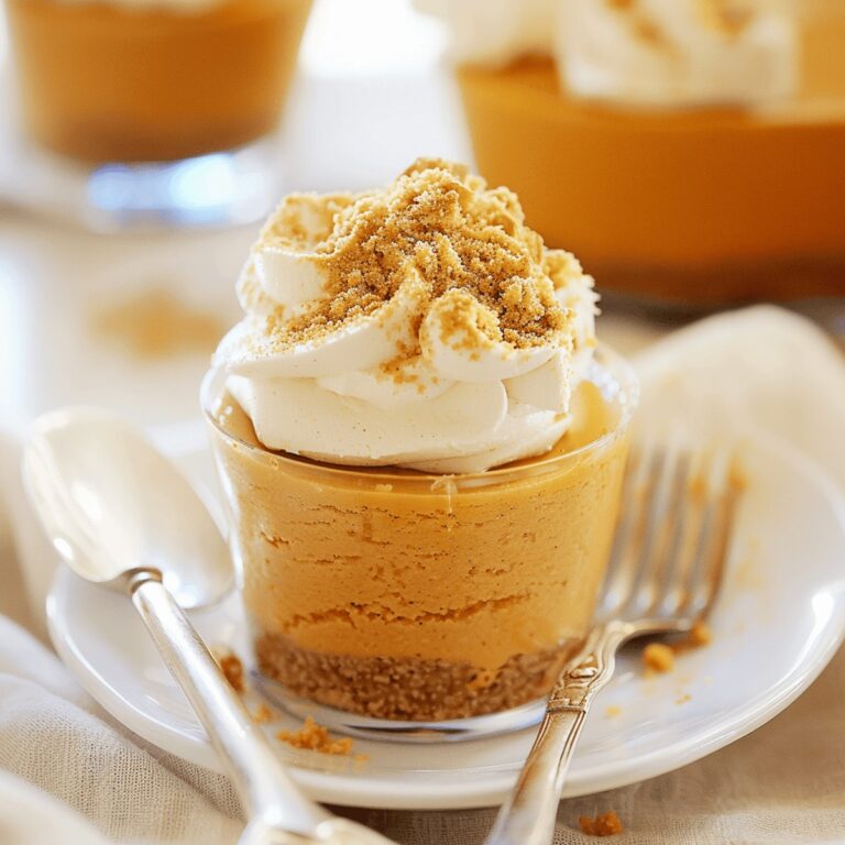 Simple Pumpkin Cheesecake Cups Recipe