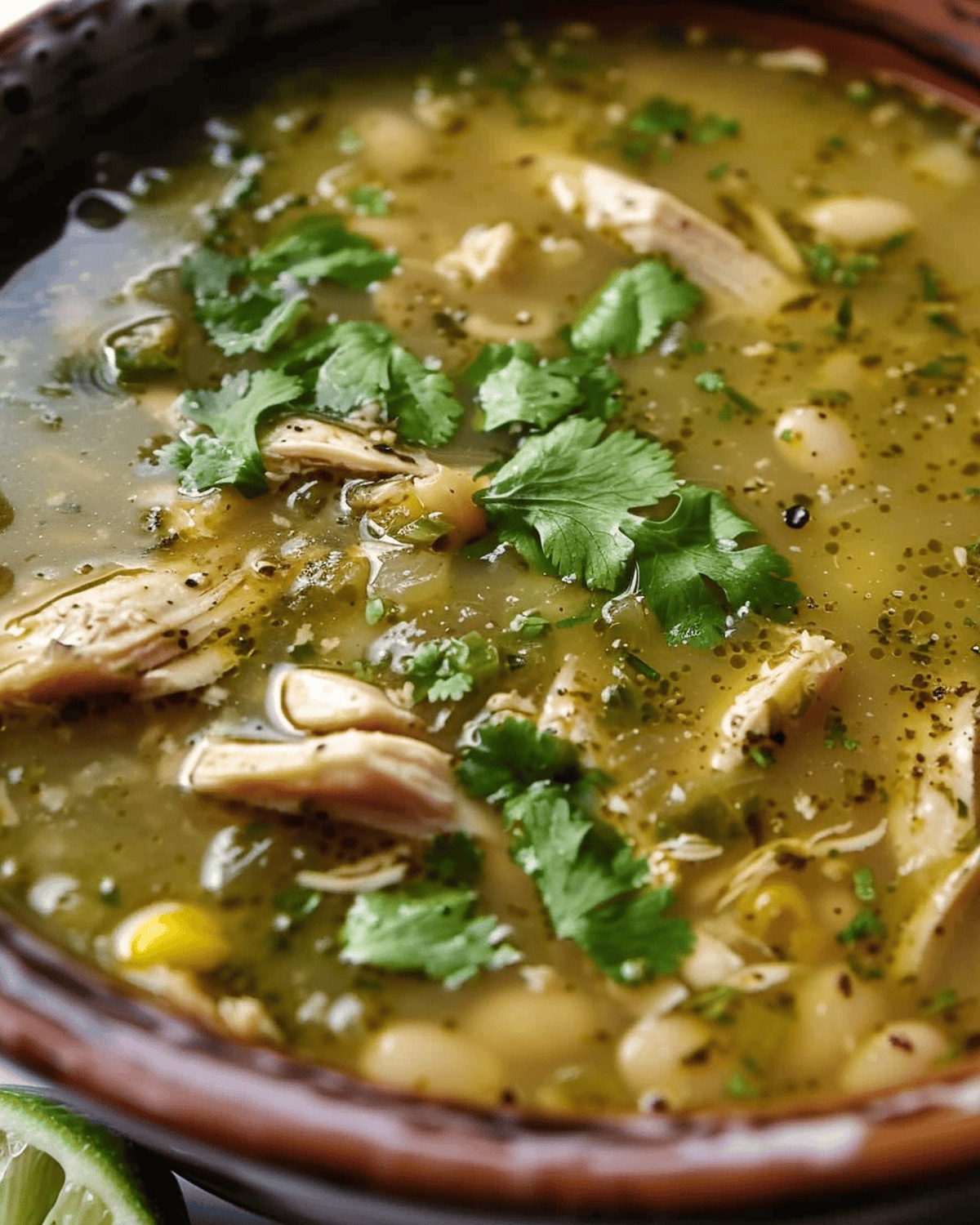Green Chicken Chili Delight Recipe