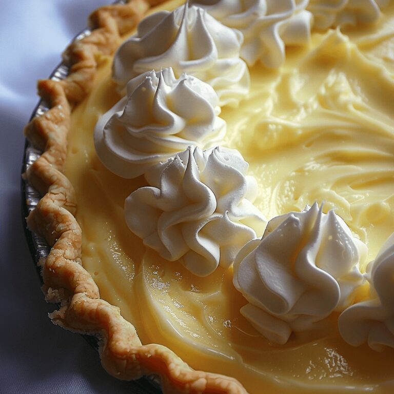Lemon Chiffon Pie Recipe
