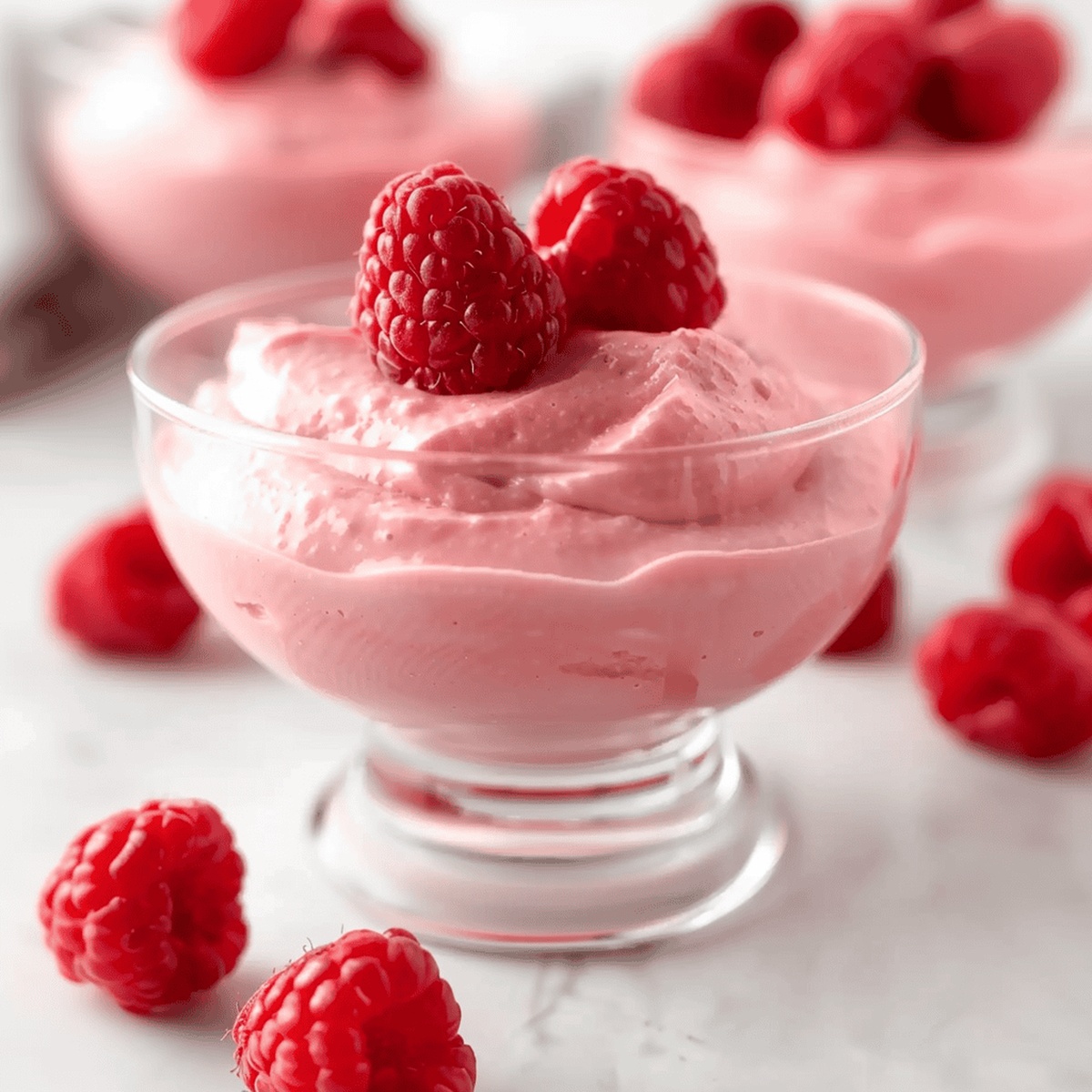 Raspberry Vanilla Mousse Recipe
