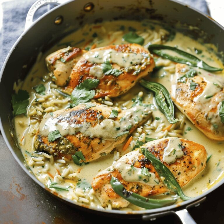 Creamy Poblano Chicken Recipe