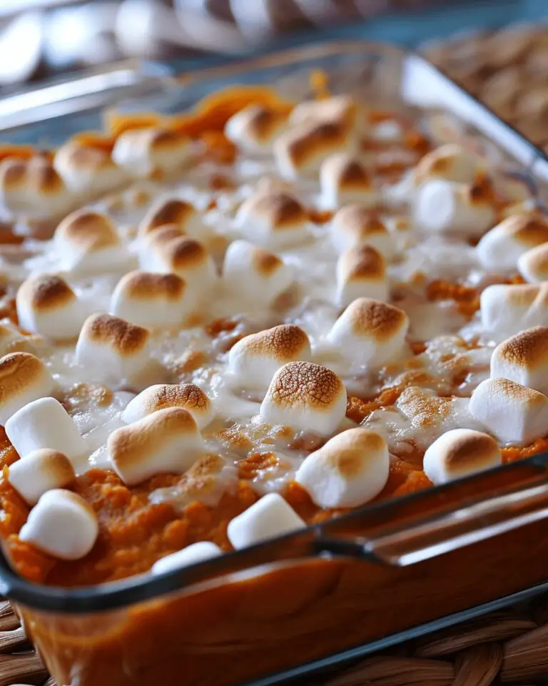 Sweet Potato Delight With Toasted Marshmallow Topping Recipe