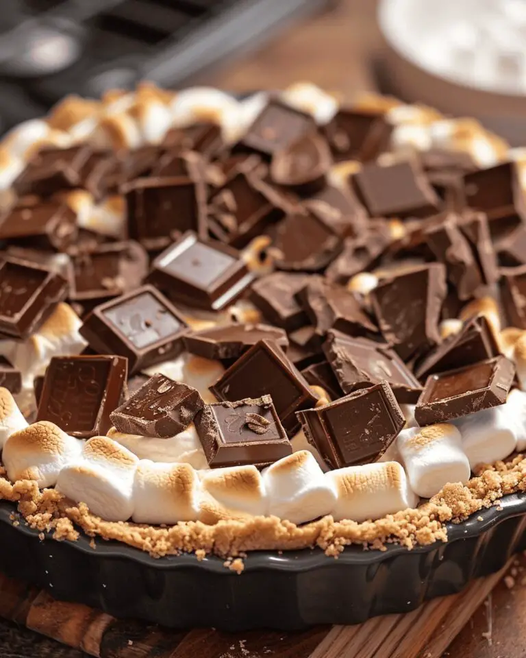 Smores Delight Pie Recipe