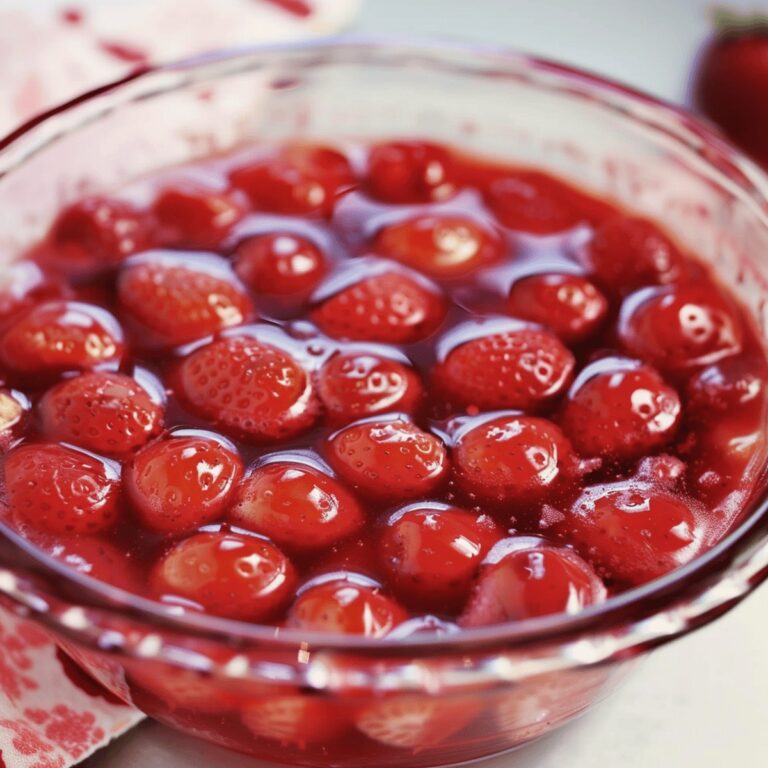 Strawberry Glaze Pie Recipe