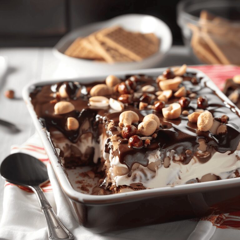 Buster Bar Ice Cream Cake Recipe