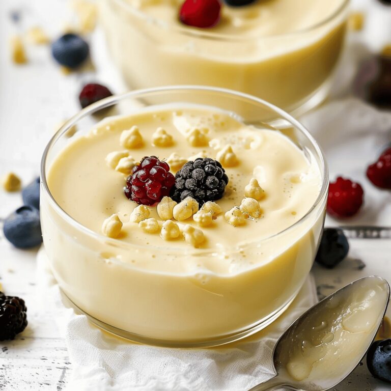Simple Vanilla Custard Recipe