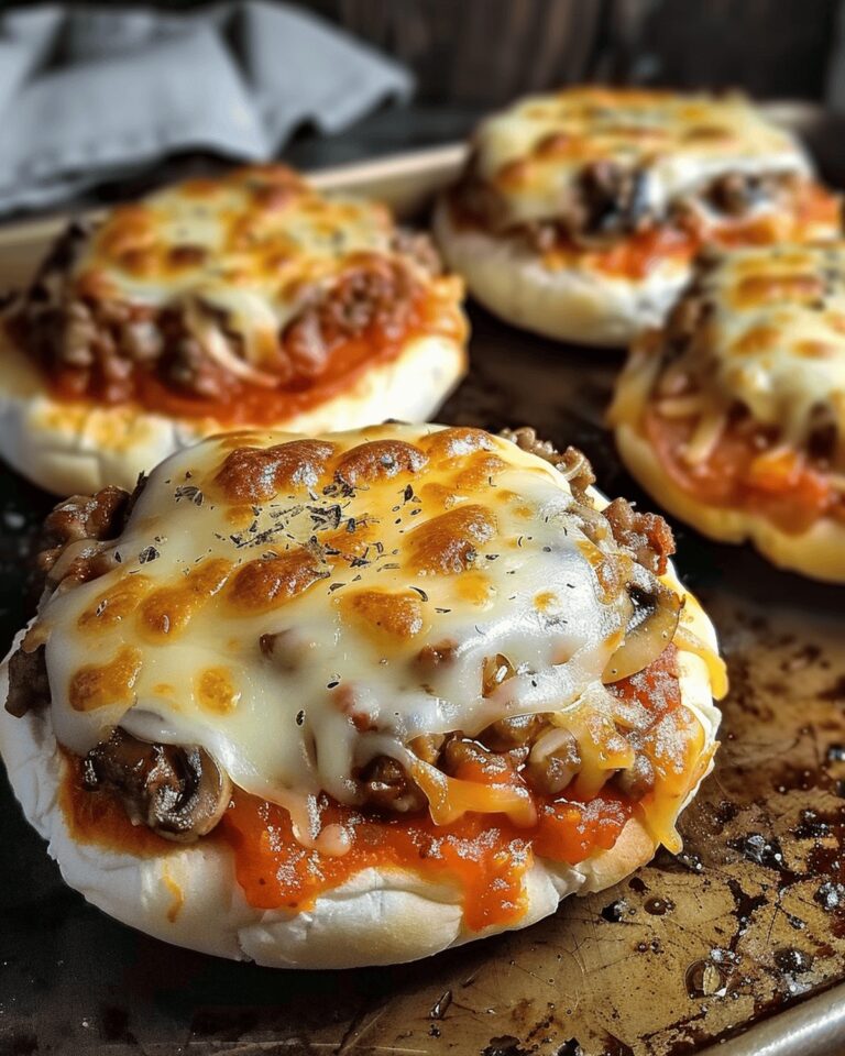 Pizza Muffin Melts Recipe