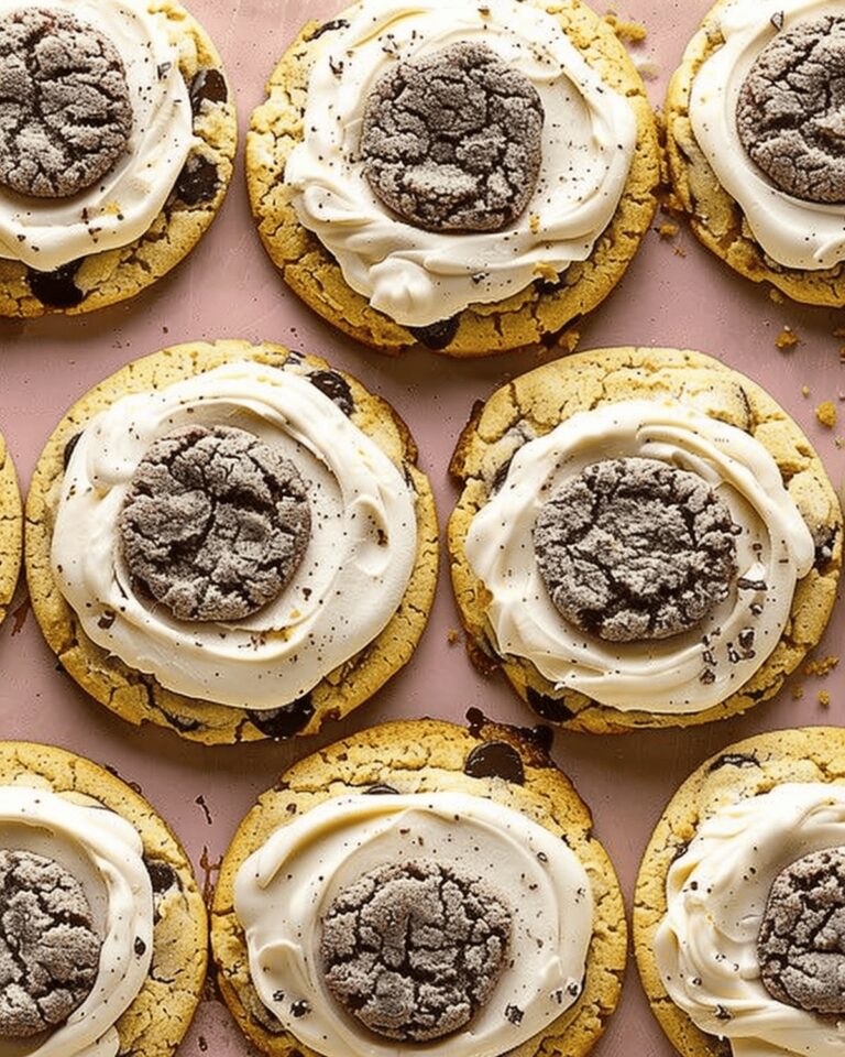 Indulgent Crumbl Cookies & Cream Cookies Recipe