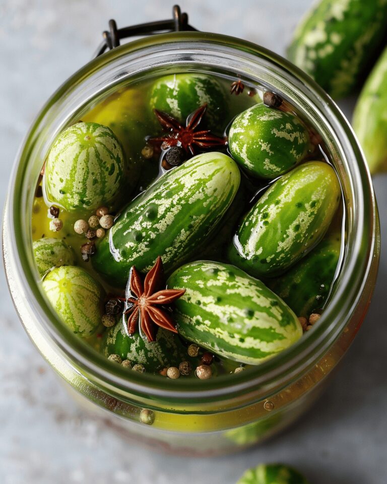 Tangy Cucamelon Quick Pickles Recipe