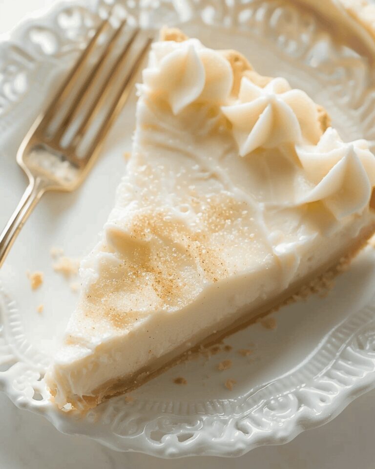 Silky Cream Pie Recipe