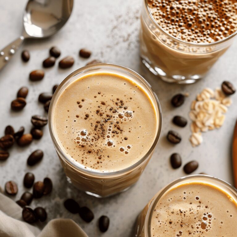 Silky Coffee Almond Bliss Smoothie Recipe