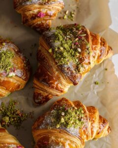 Flaky Baklawa Croissants Recipe