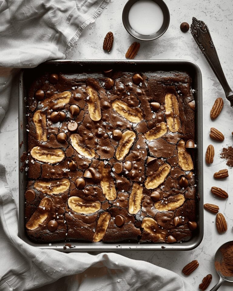 Fudgy Banana Bliss Brownies Recipe