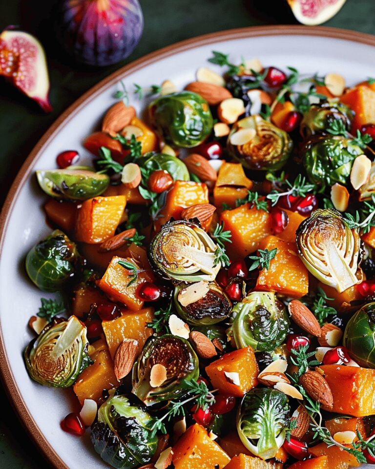 Crispy Roasted Brussels Sprouts Salad Recipe