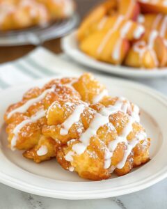 Crispy Peach Fritters Recipe