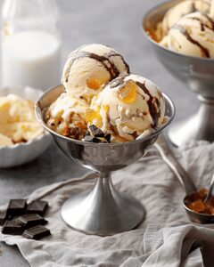 Silky Candied Orange Ice Cream Recipe
