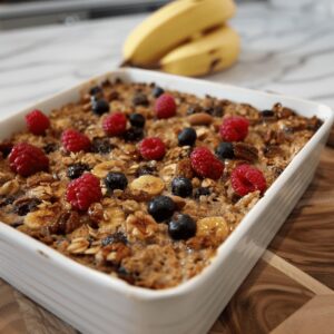 Trailside Treat Baked Oatmeal Recipe