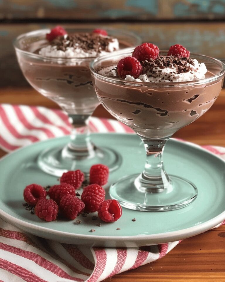 Velvety Chocolate Ricotta Pudding Recipe