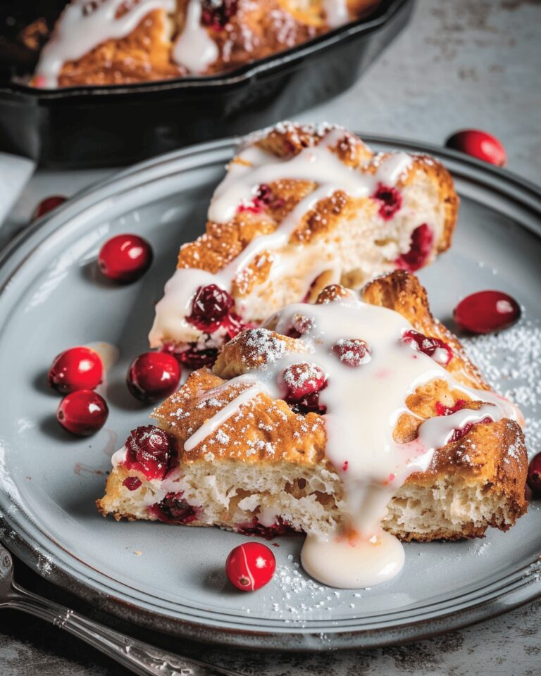 Tender Cranberry Orange Scones Recipe