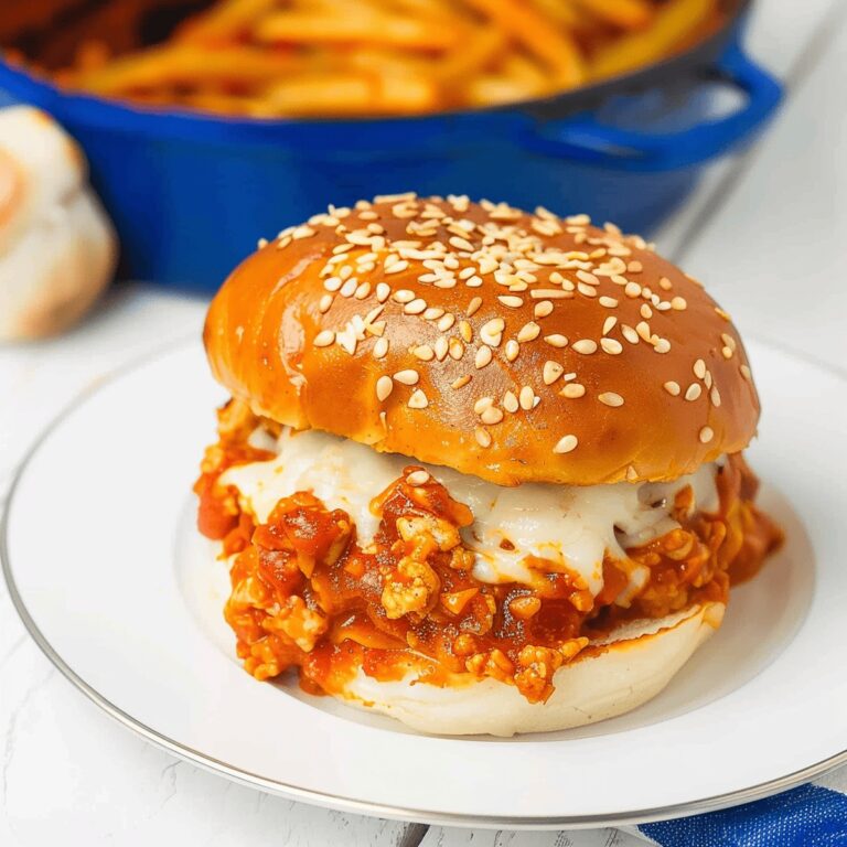 Rustic Chicken Parmesan Sloppy Joes Recipe