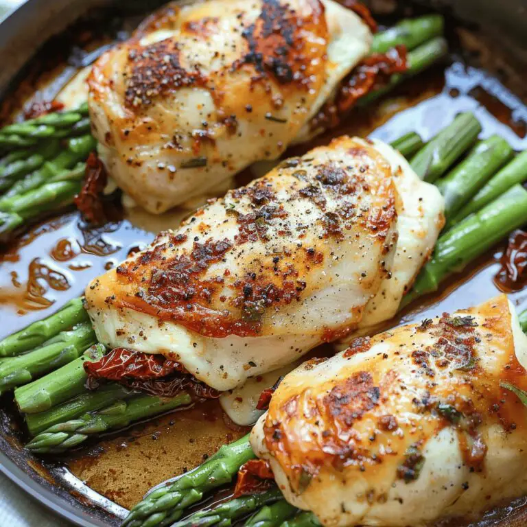Asparagus Stuffed Chicken Breast Recipe