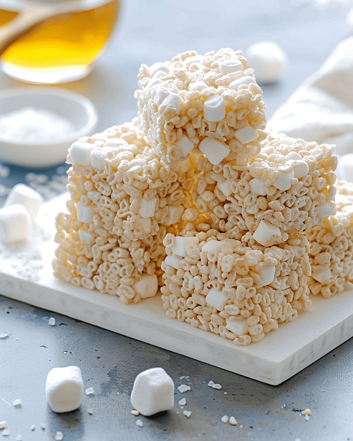 Gourmet Olive Oil Rice Crispy Treats Recipe