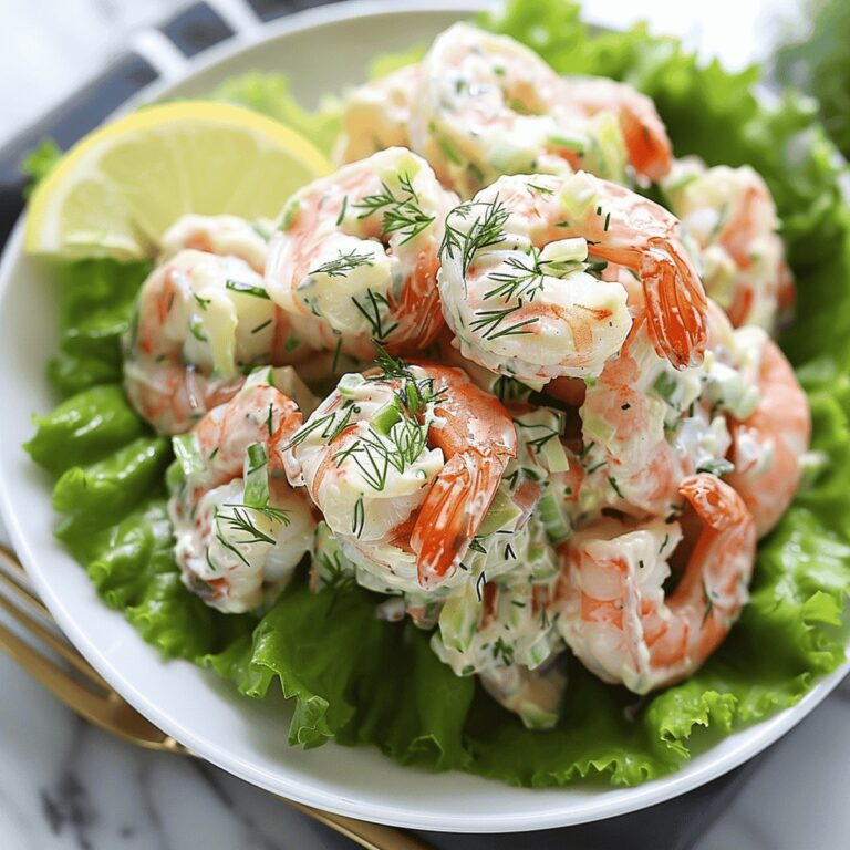 Lemon Dill Shrimp Salad Recipe