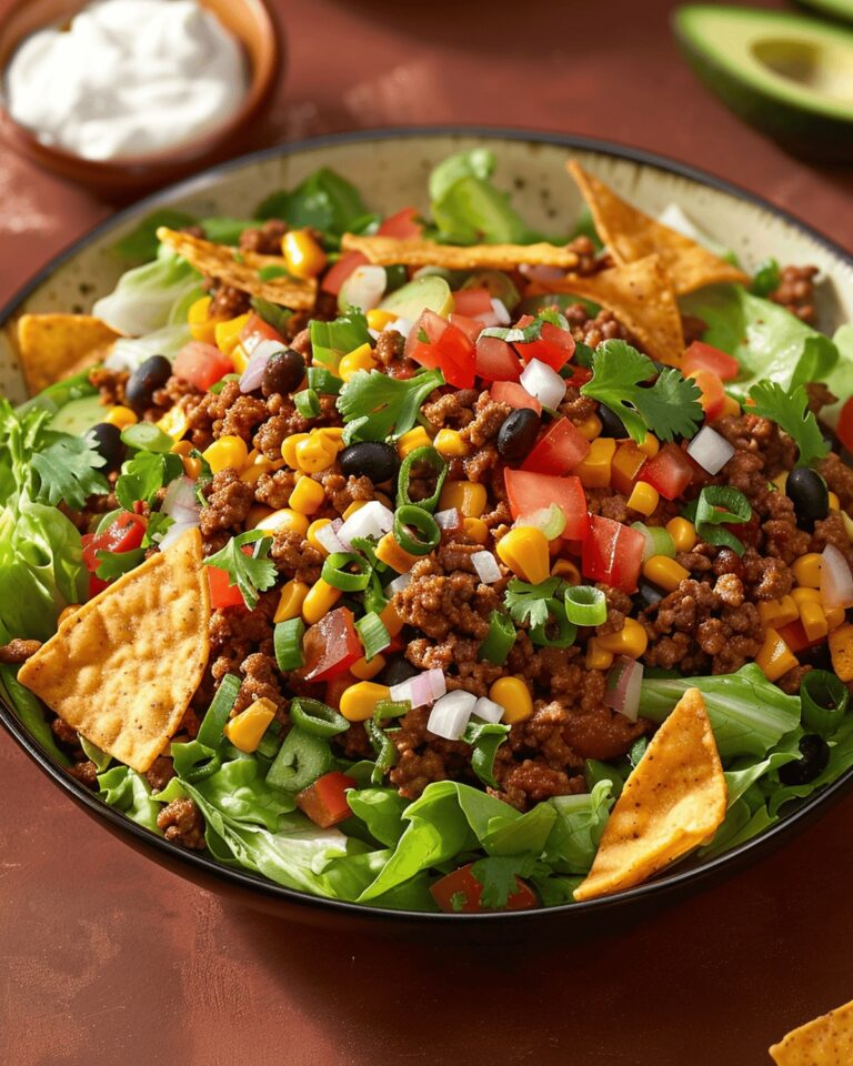 Crunchy Taco Salad Delight Recipe