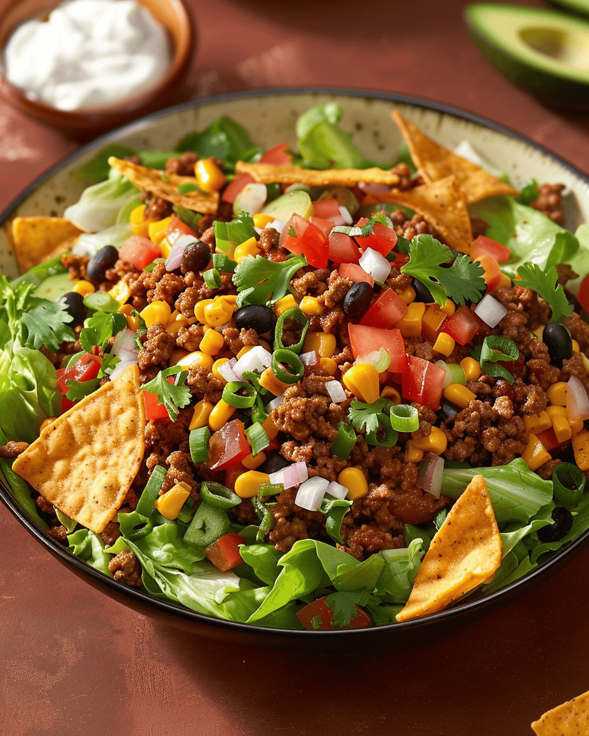 Crunchy Taco Salad Delight Recipe
