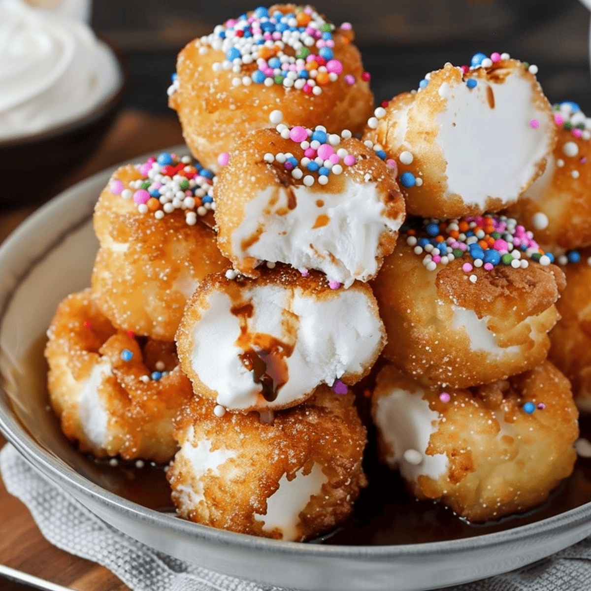 Golden Fried Marshmallow Delights Recipe