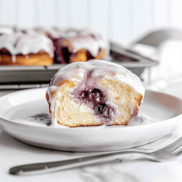 Blueberry Cinnamon Bliss Rolls Recipe