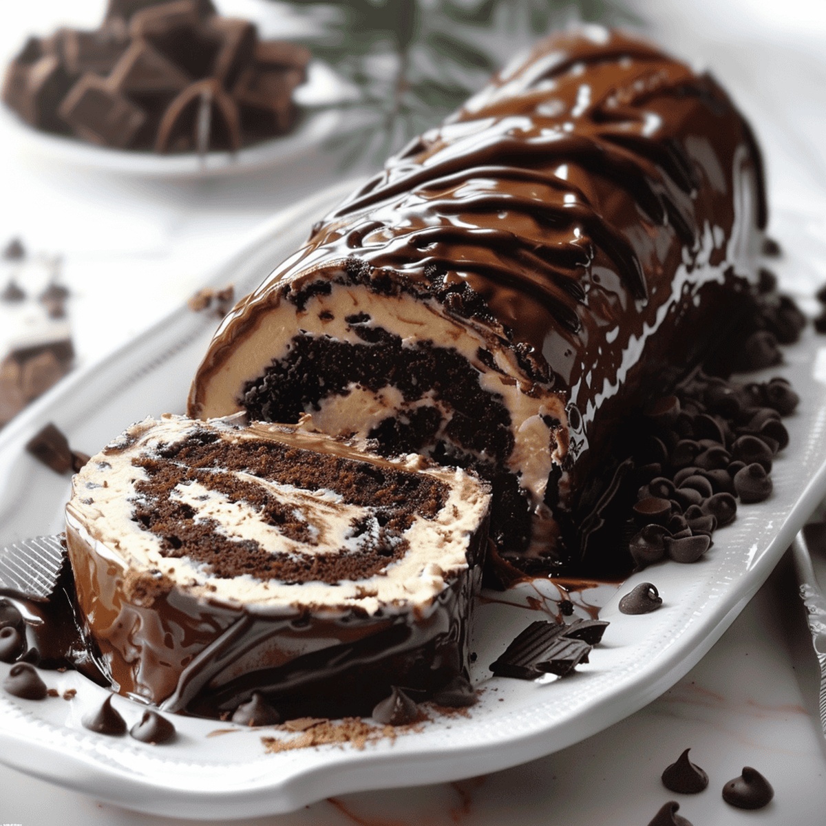 Decadent Chocolate Roulade Recipe