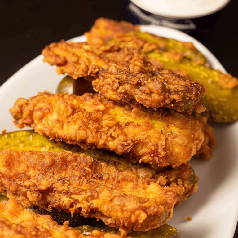 Nashville Hot Fried Pickles Recipe